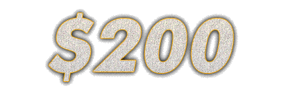 May Special: $200 every Friday in May!